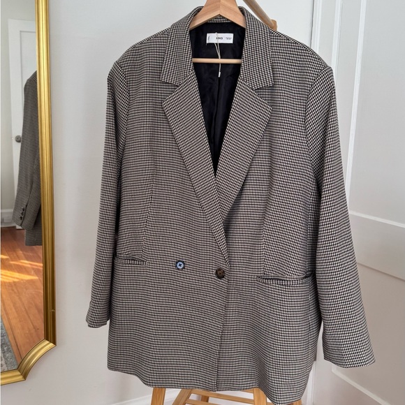 Mango Black and Gray Blazer - Picture 4 of 6